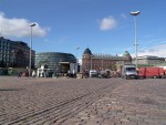 Hakaniemi - velké náměstí s velkým množstvím linek